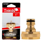 Meden spojni adapter za vodovodno pipo – BRASS-LINE serija 61383