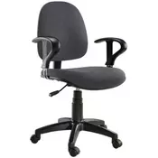 Techly ICA-CT MC04GY Siva uredska stolica