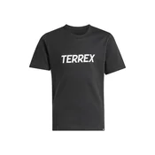 ADIDAS TERREX Funkcionalna majica črna/bela