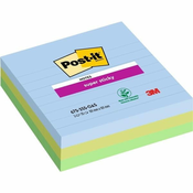 Post-It samolepilni lističi Super Sticky OASIS - 101x101 mm, 3 kosi