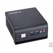 GIGABYTE GB-BMCE-4500C, BRIX, Intel Celeron N4500, 1xSO-DIMM DDR4, 1xM.2, 1x2.5, Intel UHD Graphics, HDMI/mDP/USB3.0/USB Type-C/Wi-Fi, noOS