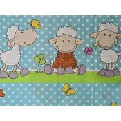 TOP BEDS Posteljina za decu Green Sheep 160x110