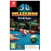 3D Billiards: Pool and Snooker (Code in Box) (SWITCH)