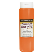 Rayher. Akrilna barva Graduate 500 ml Cadmium Orange Hue