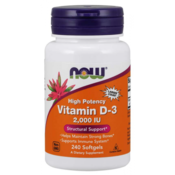 Now Vitamin D-3 2.000 I.E., 240 mehkih kapsul
