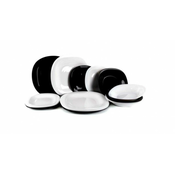 Luminarc-carine white&black servis 1 ( N1489 )