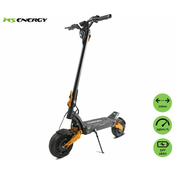 MS ENERGY Vortex električni romobil, 25,4 cm, 2 x 1200 W, do 70 km, 52 V 18 Ah, zlatno-crna