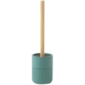 THEA Samostoječa straniščna ščetka/nosilec, zelena /bambus - Zelena - 90x350 mm - Gedy - THEA - 24 - Bambus; Poliresin - Ščetka za stranišče - Krožni - 90 - 350 - 90 - 14