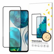 MG Full Glue zaščitno steklo za Motorola Moto G52, črna