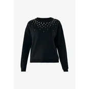 Mexx Ženski duks MF007501853W, Okrugli izrez, Crni