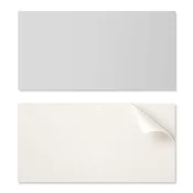 shumee Vinilna dekoracija s tiskom za montažo brez orodja 100x50 cm sive barve