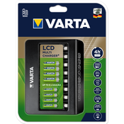 Varta 57681 - LCD Pametni polnilnik 8xAA/AAA polnjenje 2h