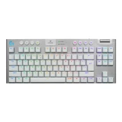 Tipkovnica Logitech G915 TKL X LIGHTSPEED Wireless Gaming white
