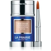 La Prairie Skin Caviar Concealer Foundation puder in korektor SPF 30 odtenek Pure Opal NC-07 30 ml