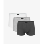 Man Boxers ATLANTIC 3Pack - white/gray/dark gray