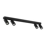 Ideal Lux - LED Reflektor PROFILO 4xGU10/7W/230V črna