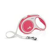 FLEXI Povodac za pse Comfort Tape L, 5m, Do 60 kg, Crveni