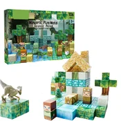 JOJOY® Magnetski set za gradnju 106 kom, STEM edukativne 3D kocke za djecu 3+ (svemir/dinosaur) | MAGSET