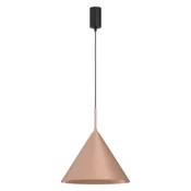 Luster na sajli CAPITAL 1xGX53/15W/230V precnik 32 cm roze zlato