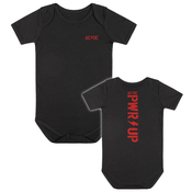 Otroški bodiji moška AC-DC - (PWR UP) - METAL-KIDS - 790.30.8.3