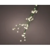 Lumineo Lampice za jelku, 2.4 m, 832 lampice, Snop spoljne, Micro LED, Svetlo toplo belo, 8 funkcija