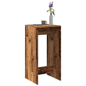 Vidaxl Barska miza starinski les 51x50x103,5 cm inženirski les