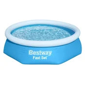 Bestway Napihljiv bazen s hitro postavitvijo in črpalko 2 44 m x 61 cm