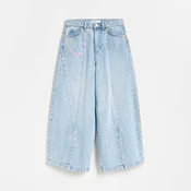 Reserved - Baggy wide leg farmerke sa leopard uzorkom