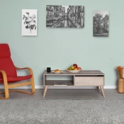 Hanah Home Club sto Shp-655-Tt-1, 110x42x65 cm, Siva