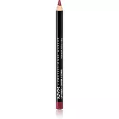 NYX Professional Makeup Slim Lip Pencil natančni svinčnik za ustnice odtenek Plush Red 1 g