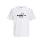 JACK & JONES Majica JCOClub kit / črna / bela