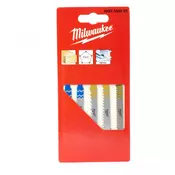 MILWAUKEE listi vbodne žage za les in kovino set 5kom 4932345825