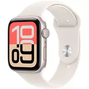 Apple Watch SE 3 GPS 40mm Starlight Aluminium Case with Starlight sportska narukvica - S/M