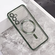 Torbica Magsafe Lux za Samsung S711B Galaxy S23 FE zelena