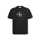 Calvin Klein Jeans  SS HERO MONOLOGO TEE 20S  Črna
