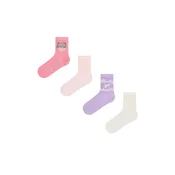 Penti Nogavice PENTI Dainty Kitty Socken mit Katzenmotiv, Paar mešane barve