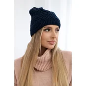 marka niezdefiniowana Cap with fleece Kratka K204 navy blue