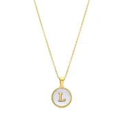 Luxenter Verižica Alphabet bela