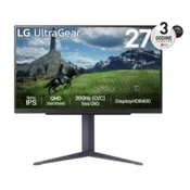 Monitor LG 27 27GS85Q-B.AEU, Nano-IPS, gaming, AMD FreeSync Premium 200Hz, 1ms (GTG), HDR10, 2xHDMI, DP, USB, 2K 27GS85Q--B.AEU
