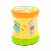 Obojestranski dinamični boben Baby Mix rumena