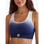 mymotus Športni nederček mymotus seamless, high performance bra, dip dye , FB134 temno modra