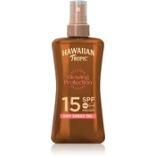 Hawaiian Tropic Protective vodoodporno zaščitno suho olje za sončenje SPF 15  200 ml