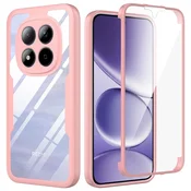 Hibridni Full body ovitek Techsuit ColorVerse 360 za Xiaomi Redmi Note 15 Pro 5G - pink