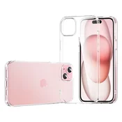 Escase Maska za mobilni telefon iPhone 15, Providna