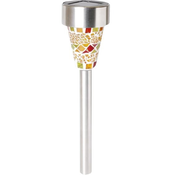 home Solarna vrtna LED lampa, mozaik, staklo / metal, 300 mAh – MX 459/1