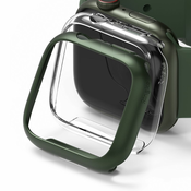 RINGKE SLIM 2-PACK APPLE WATCH 7 (45 MM) CLEAR & DEEP GREEN