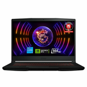 MSI Thin GF63 i5-12450H, 8GB, 512GB, RTX 3050, 144Hz