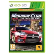 Midnight Club Los Angeles (XBOX 360) - rabljeno