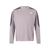 THE NORTH FACE Majica LIGHTRANGE sivka/robida