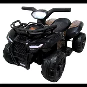 Quad J8AA črn z baterijo, štirikolesniki za otroke glasbena luč